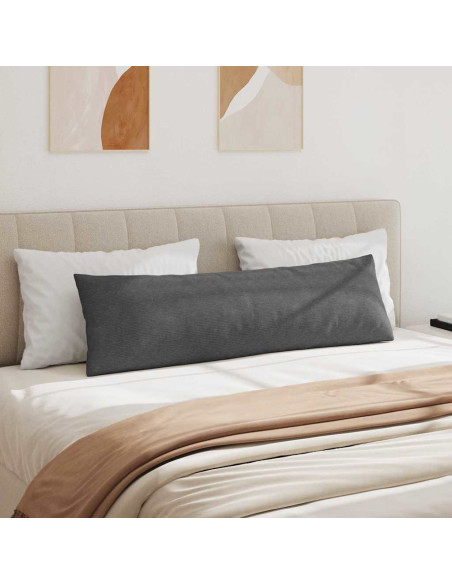 Cuscini da Divano 2 pcs Grigio scuro 145 x 40 cm