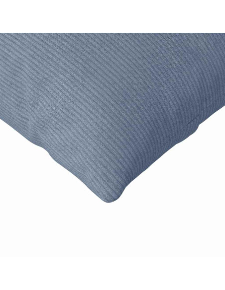 Cuscini da Divano 2 pcs Blu 145 x 40 cm Tessuto in Cords