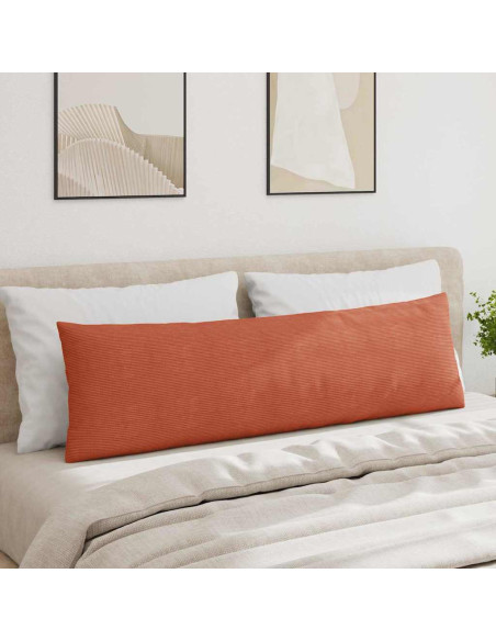 Cuscini da Divano 2 pcs Rosso Arancio 145 x 40 cm