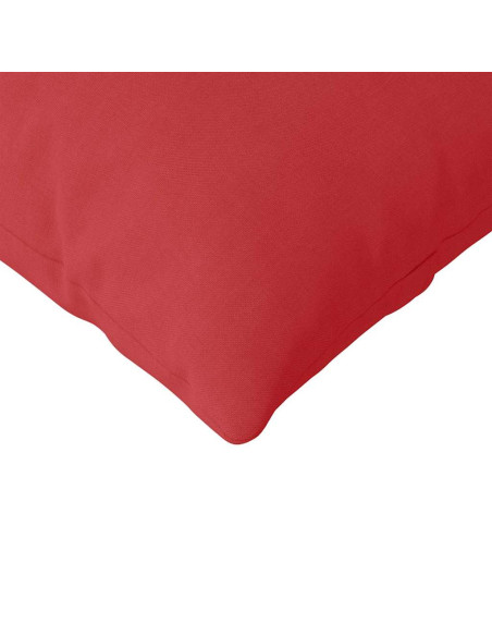 Cuscini da Divano 2 pcs Rosso 200 x 40 cm Tessuto