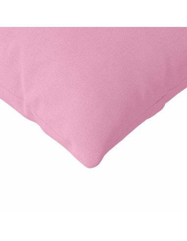 Cuscini da Divano 2 pcs Rosa 200 x 40 cm Tessuto