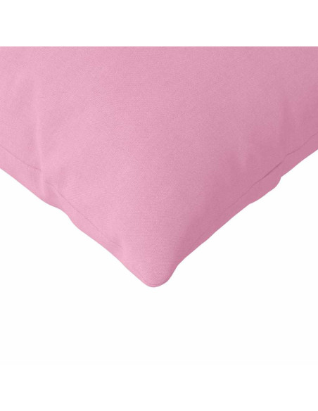Cuscini da Divano 2 pcs Rosa 200 x 40 cm Tessuto
