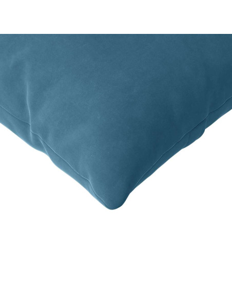 Cuscini da Divano 2 pcs Blu 200 x 40 cm Tessuto in Cords