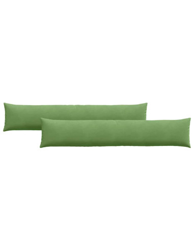 Cuscini da Divano 2 pcs Verde chiaro 200 x 40 cm