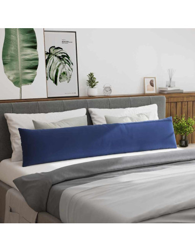 Cuscini da Divano 2 pcs Blu Polizia 200 x 40 cm