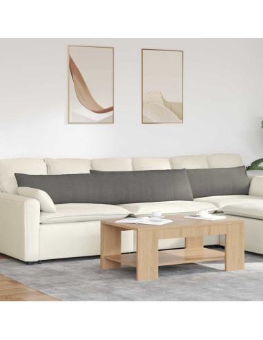 Cuscini da Divano 2 pcs Grigio chiaro 200 x 40 cm