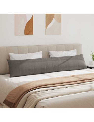 Cuscini da Divano 2 pcs Grigio chiaro 200 x 40 cm