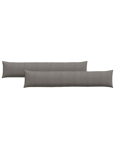 Cuscini da Divano 2 pcs Grigio chiaro 200 x 40 cm