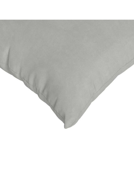 Cuscini da Divano 2 pcs Grigio chiaro 45 x 45 cm Tessuto