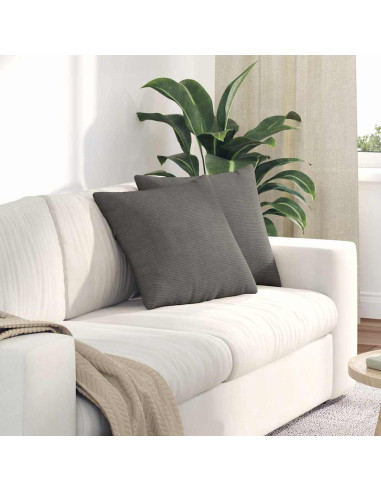 Cuscini da Divano 2 pcs Grigio chiaro 45 x 45 cm
