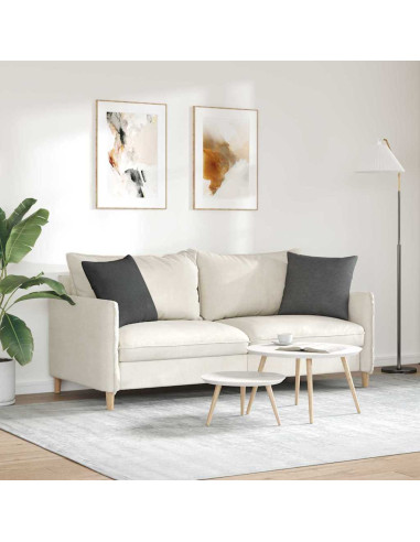 Cuscini da Divano 2 pcs Grigio scuro 45 x 45 cm