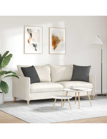 Cuscini da Divano 2 pcs Grigio scuro 45 x 45 cm