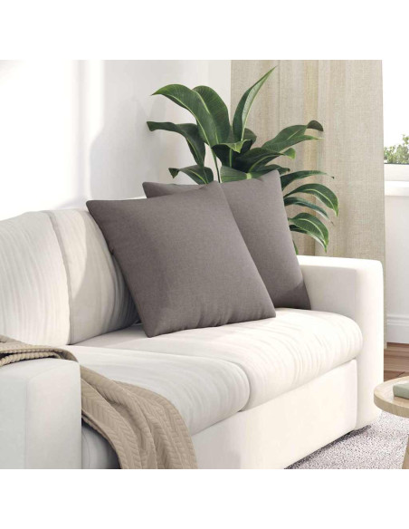 Cuscini da Divano 2 pcs Talpa 50 x 50 cm Tessuto