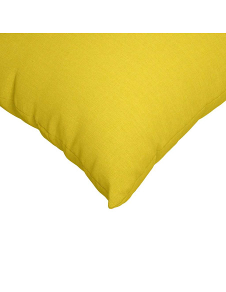 Cuscini da Divano 2 pcs Giallo Chiaro 50 x 50 cm Tessuto