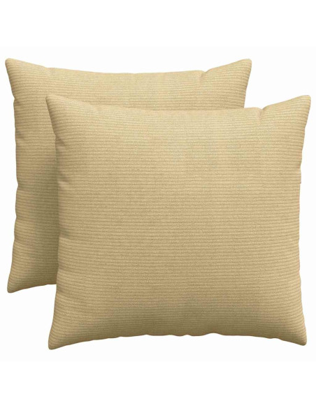 Cuscini da Divano 2 pcs Grigio Verde 50 x 50 cm