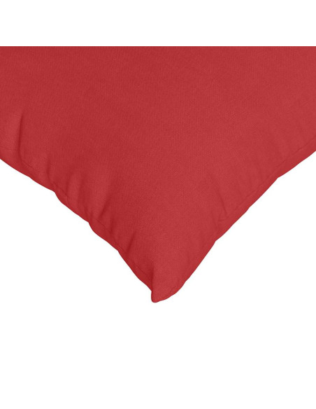 Cuscini da Divano 2 pcs Rosso 60 x 60 cm Tessuto