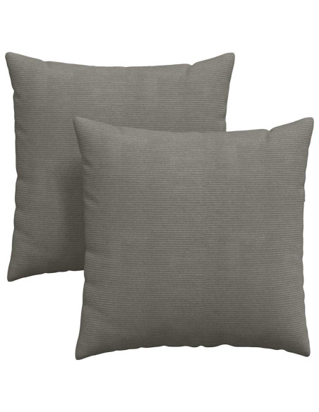 Cuscini da Divano 2 pcs Grigio chiaro 60 x 60 cm