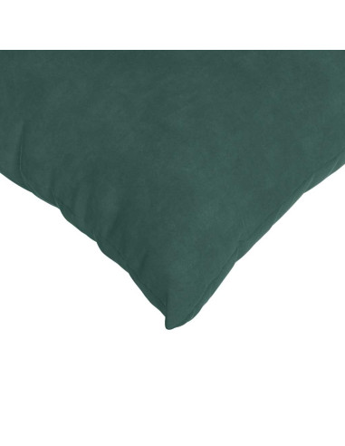 Cuscini da Divano 2 pcs Verde Scuro 80 x 80 cm Tessuto in Cords