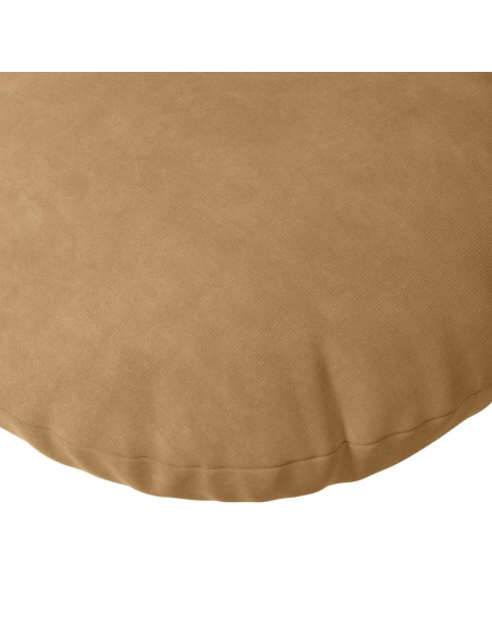Cuscini per Seduta 2 pcs Marrone Ø 40 x 13 cm Velluto