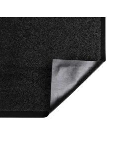Tappetino Nero 60 x 40 x 1.2 cm Tessuto Teddy 2