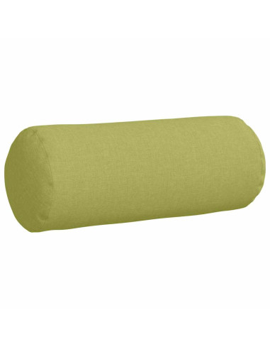Cuscini a rullo 2 pcs Verde chiaro Ø 15 x 40 cm Tessuto