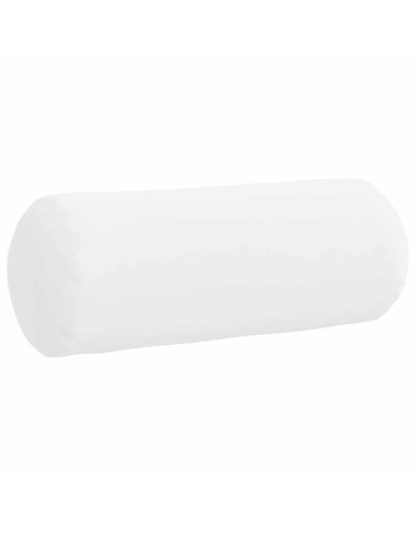 Cuscini a rullo 2 pcs Bianco Ø 15 x 40 cm Tessuto