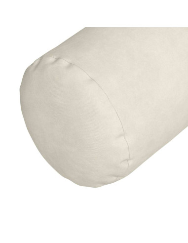 Cuscini a rullo 2 pcs Crema Ø 15 x 40 cm Tessuto in Cords