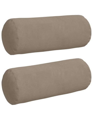 Cuscini a rullo 2 pcs Talpa Ø 15 x 40 cm Tessuto in Microfibra