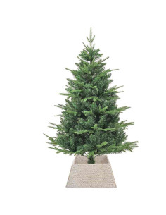 Collare per Albero di Natale Bianco 60 x 60 x 28 cm