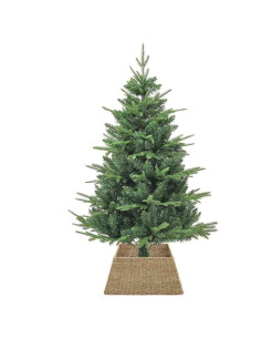 Collare per Albero di Natale Marrone 60 x 60 x 28 cm seagrass