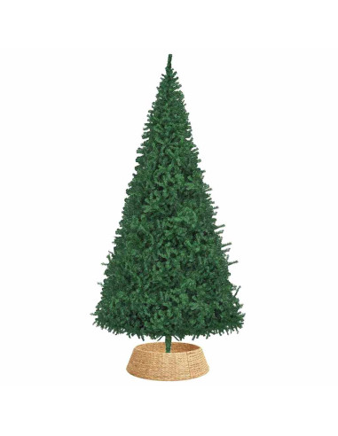 Collare per Albero di Natale Rotondo Marrone 105 x 105 x 28 cm