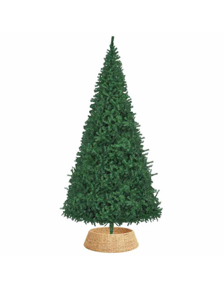 Collare per Albero di Natale Rotondo Marrone 105 x 105 x 28 cm