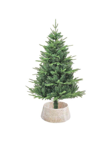 Collare per Albero di Natale Rotondo Bianco 60 x 60 x 22 cm
