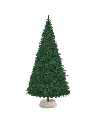 Collare per Albero di Natale Rotondo Bianco 90 x 90 x 28 cm