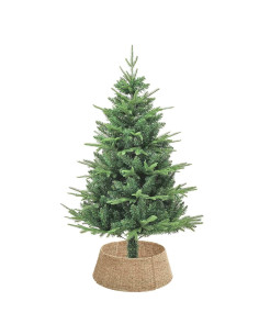 Collare per Albero di Natale Rotondo Naturale 60 x 60 x 22 cm