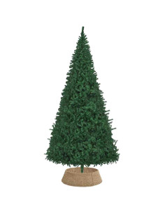 Collare per Albero di Natale Rotondo Naturale 105 x 105 x 28 cm