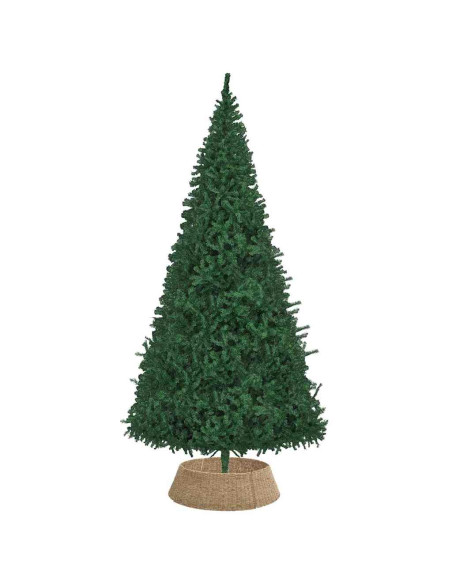 Collare per Albero di Natale Marrone 105 x 105 x 28 cm seagrass