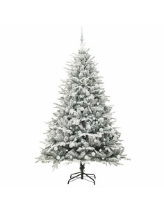 Albero di Natale artificiale preilluminato con set di palline