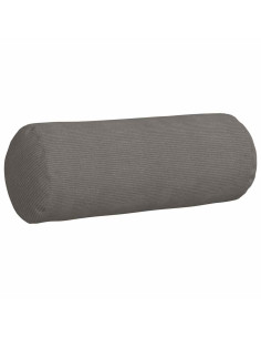 Cuscini a rullo 2 pcs Grigio chiaro Ø 25 x 70 cm