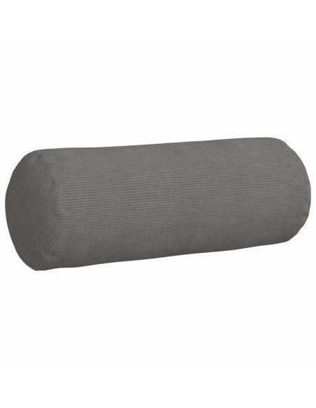 Cuscini a rullo 2 pcs Grigio chiaro Ø 25 x 70 cm