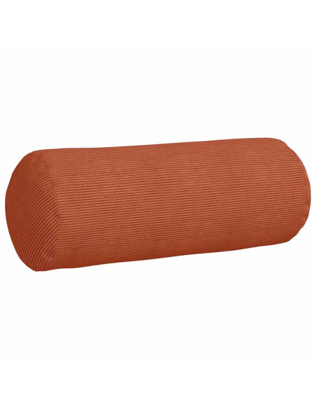 Cuscini a rullo 2 pcs Rosso Arancio Ø 25 x 70 cm