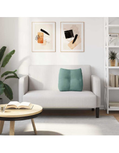 Cuscino per Schiena Verde Mare 45 x 24 x 50 cm Velluto