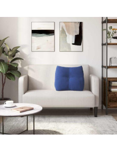 Cuscino per Schiena Blu Polizia 60 x 24 x 50 cm Velluto