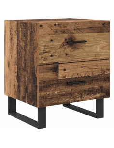 Armadio da Notte 2 pcs Legno vecchio 40 x 35 x 47,5 cm