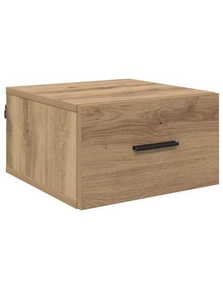 Armadio da Notte 2 pcs rovere artigianale 35 x 35 x 20 cm