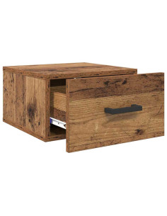 Armadio da Notte con cassetto Legno vecchio 35 x 35 x 20 cm