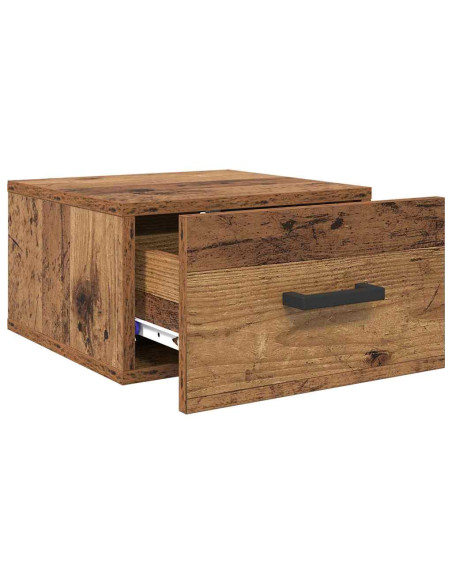 Armadio da Notte con cassetto Legno vecchio 35 x 35 x 20 cm