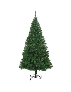 Albero di Natale artificiale con 300 LED Verde 180 cm