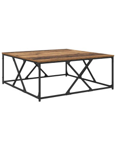 Tavolino da salotto Legno vecchio 100 x 100 x 40 cm