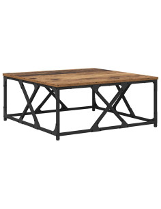 Tavolino da salotto Legno vecchio 70 x 70 x 30 cm